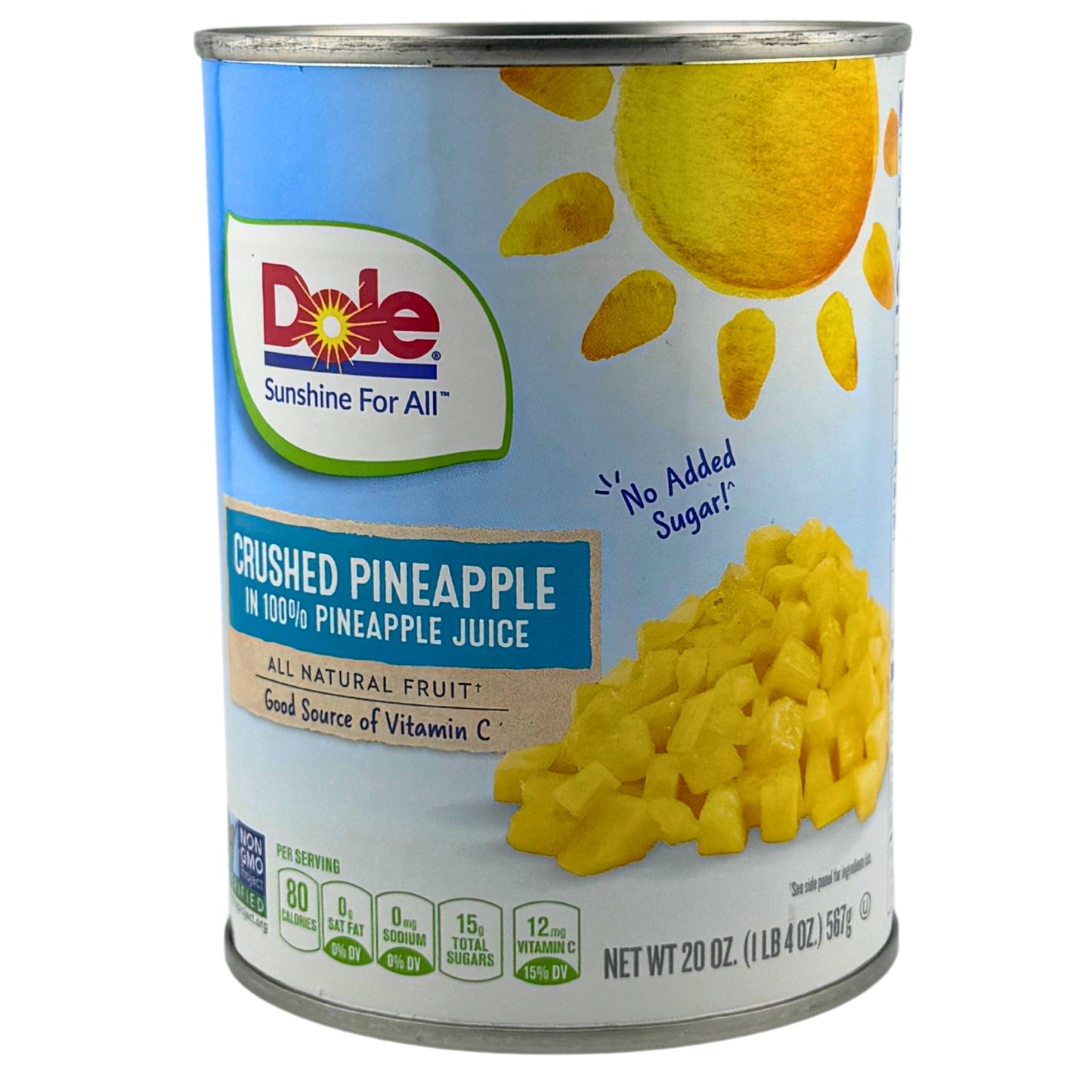 Front image of Dole Sliced Pineapples 20oz
