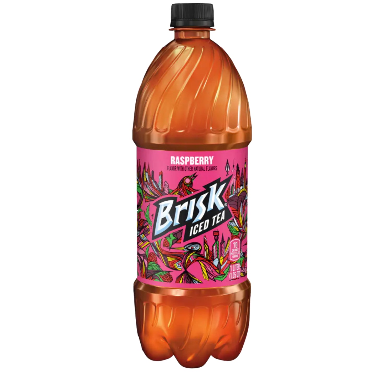 Front image of Brisk Raspberry Iced Tea 1L