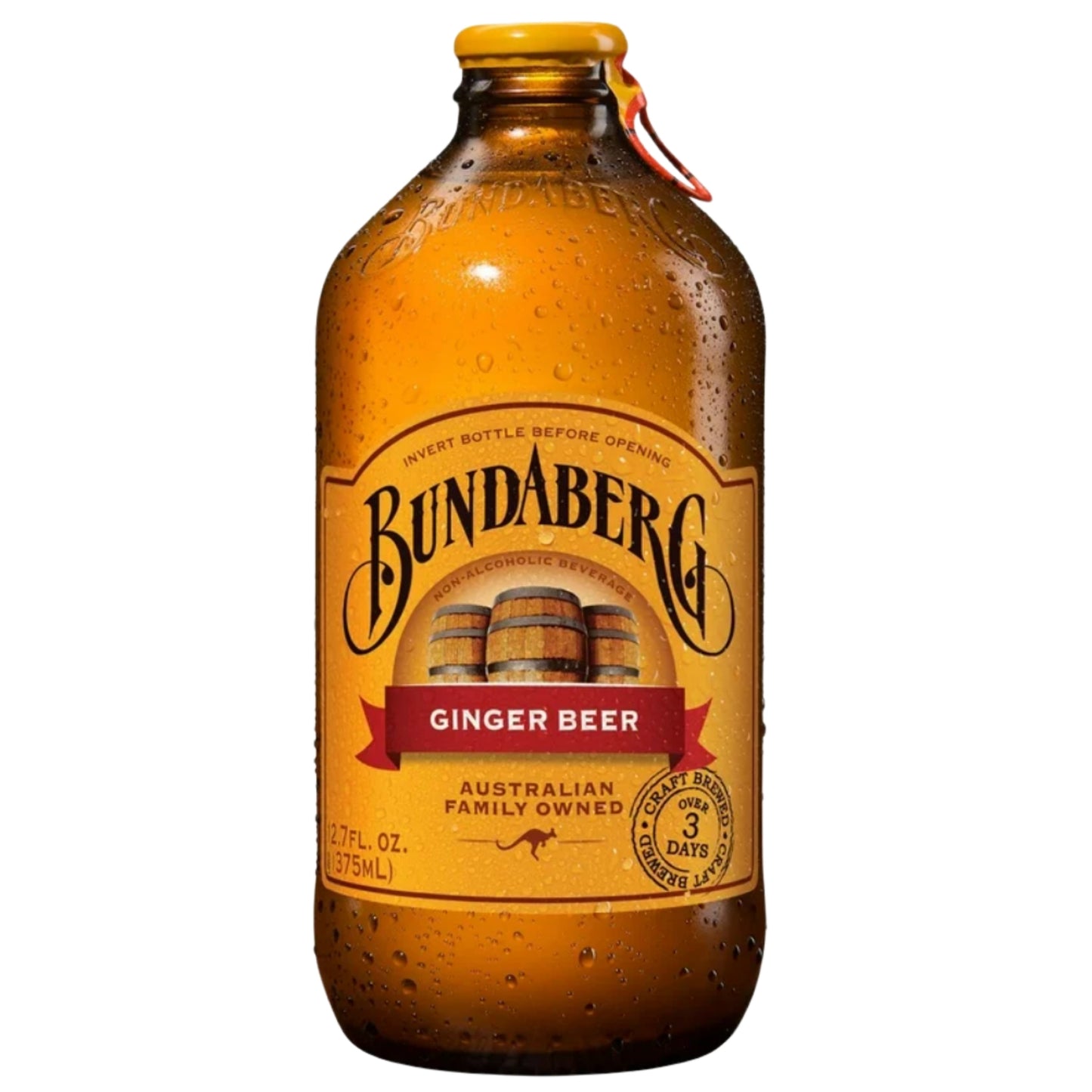 Front image of Bundaberg Ginger Beer 12.7oz