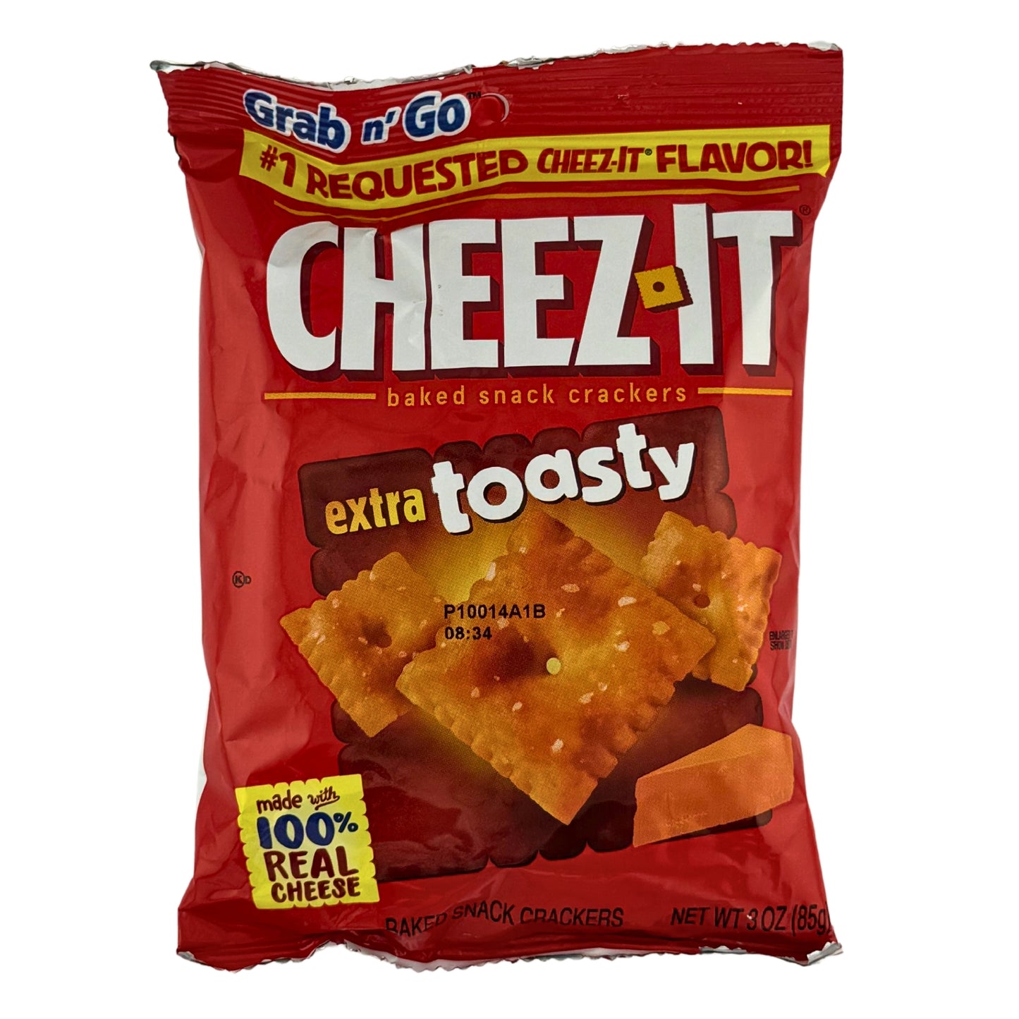 Front image of Cheez It Extra Toasty Grab n' Go 85g