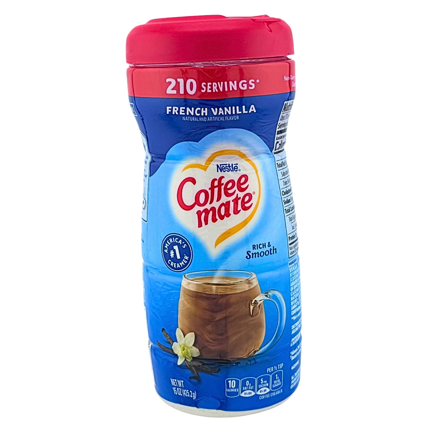 Front image of Coffee Mate French Vanilla 15oz