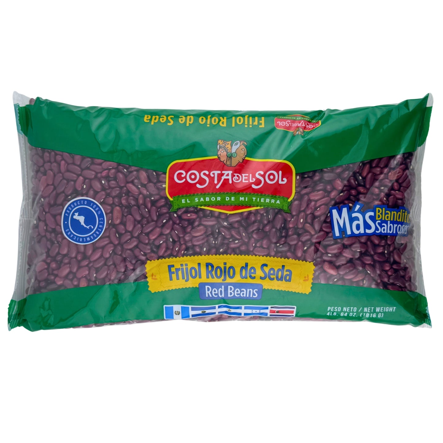 Front image of Costa Del Sol Frijol Rojo de Seda 4lb