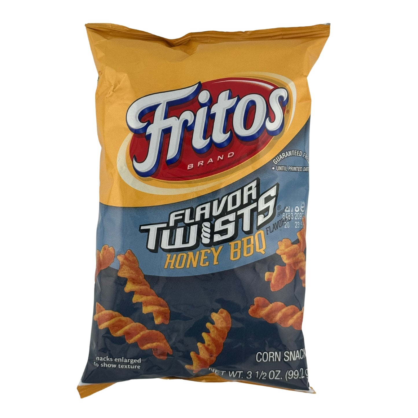 Front image of Fritos Flavor Twists Honey BBQ 99.2g