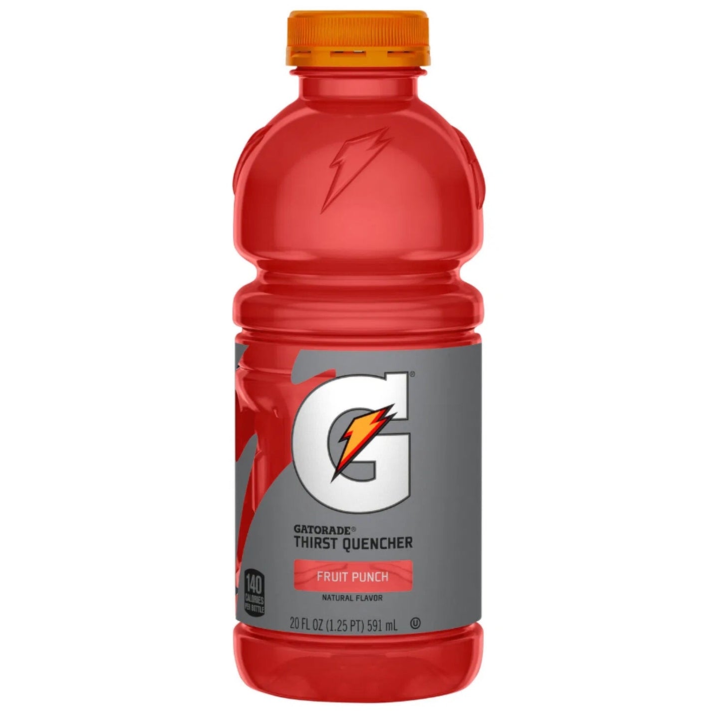 Front image of Gatorade Fruit Punch 20oz