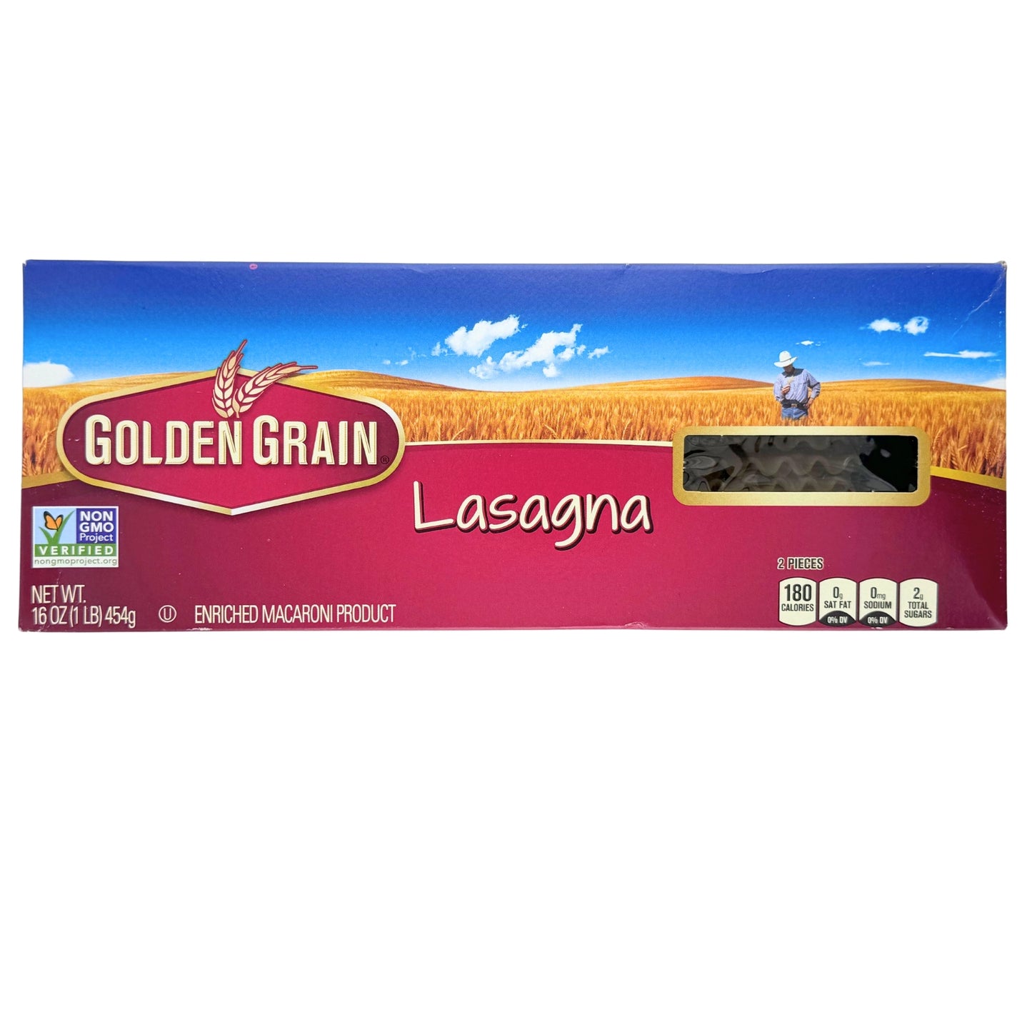 Front image of Golden Grain Lasagna 16oz