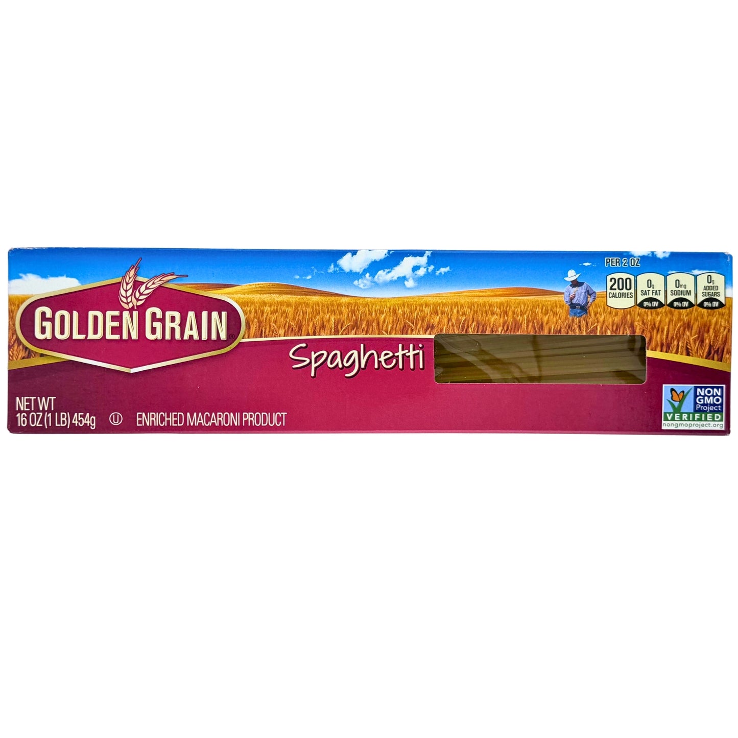 Front image of Golden Grain Spaghetti 16oz