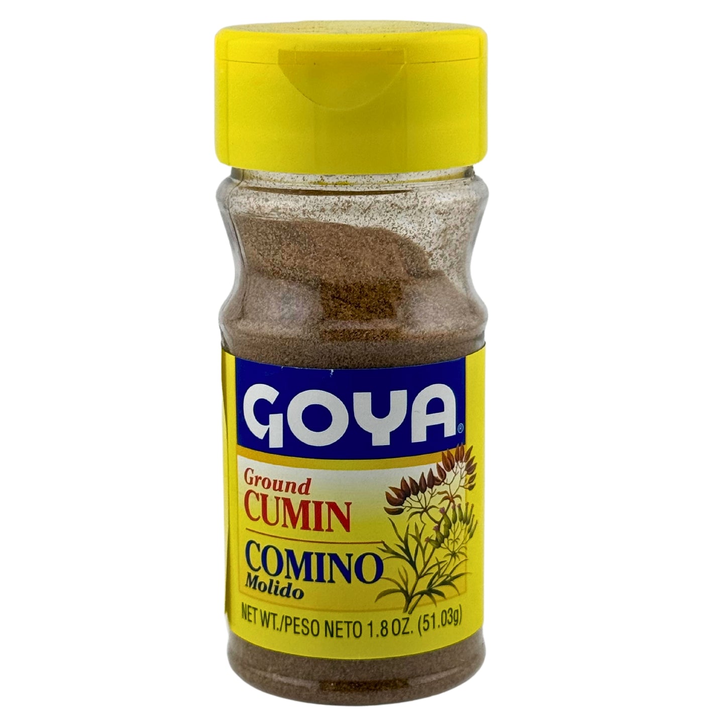 Front image of Goya Ground Cumin | Comino Molido 1.8oz