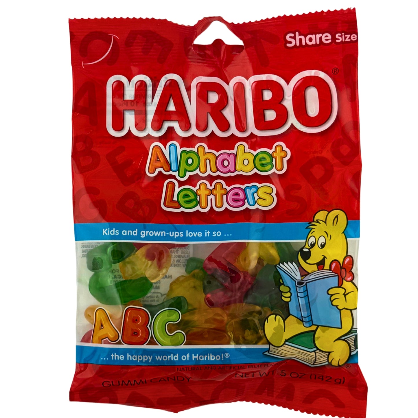Front image of Haribo Alphabet Letters 142g