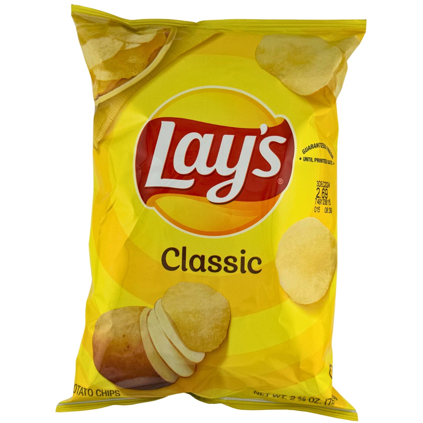 Front image of Lay's Classic 74.4g
