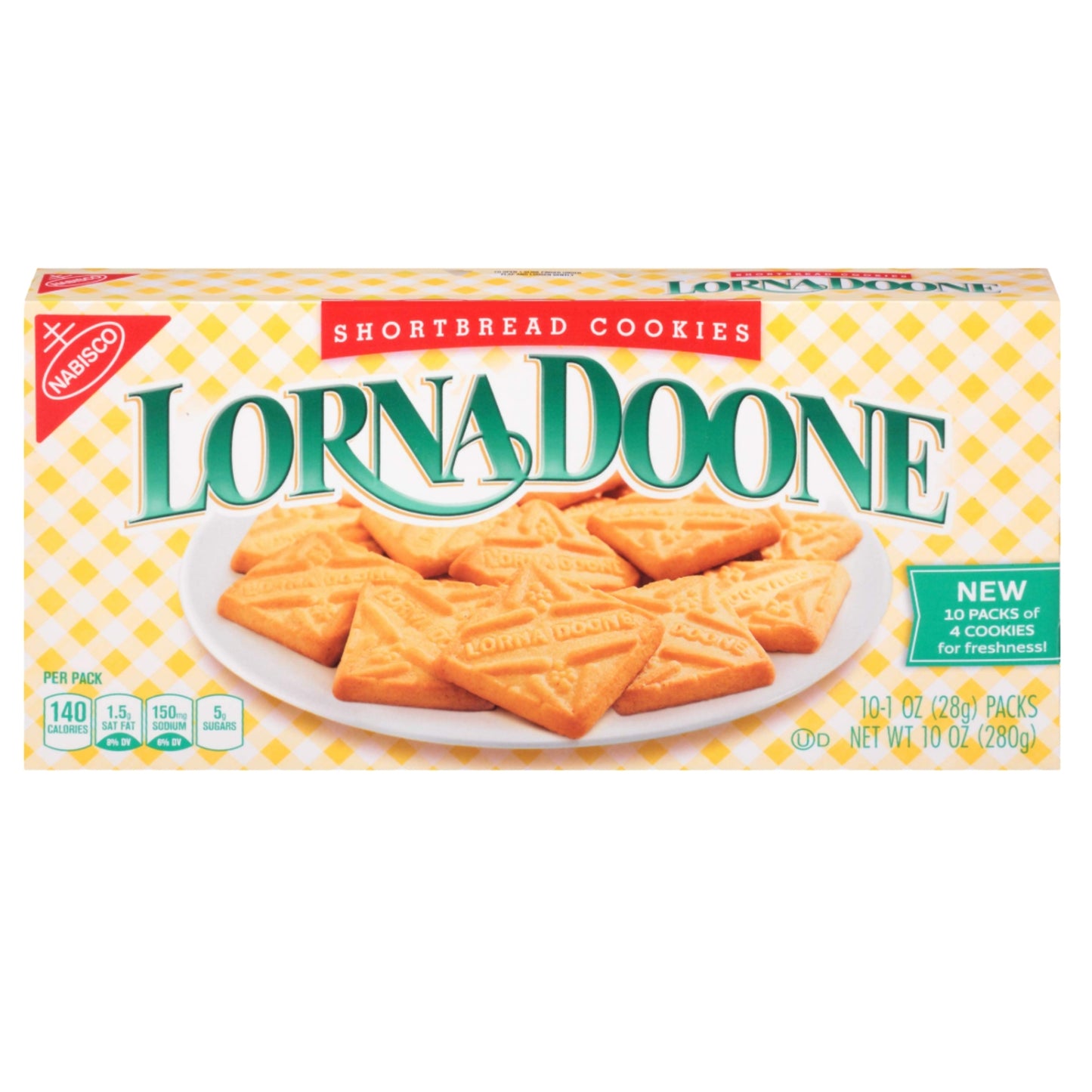 Front image of Nabisco Lorna Doone Shortbread Cookies 10oz