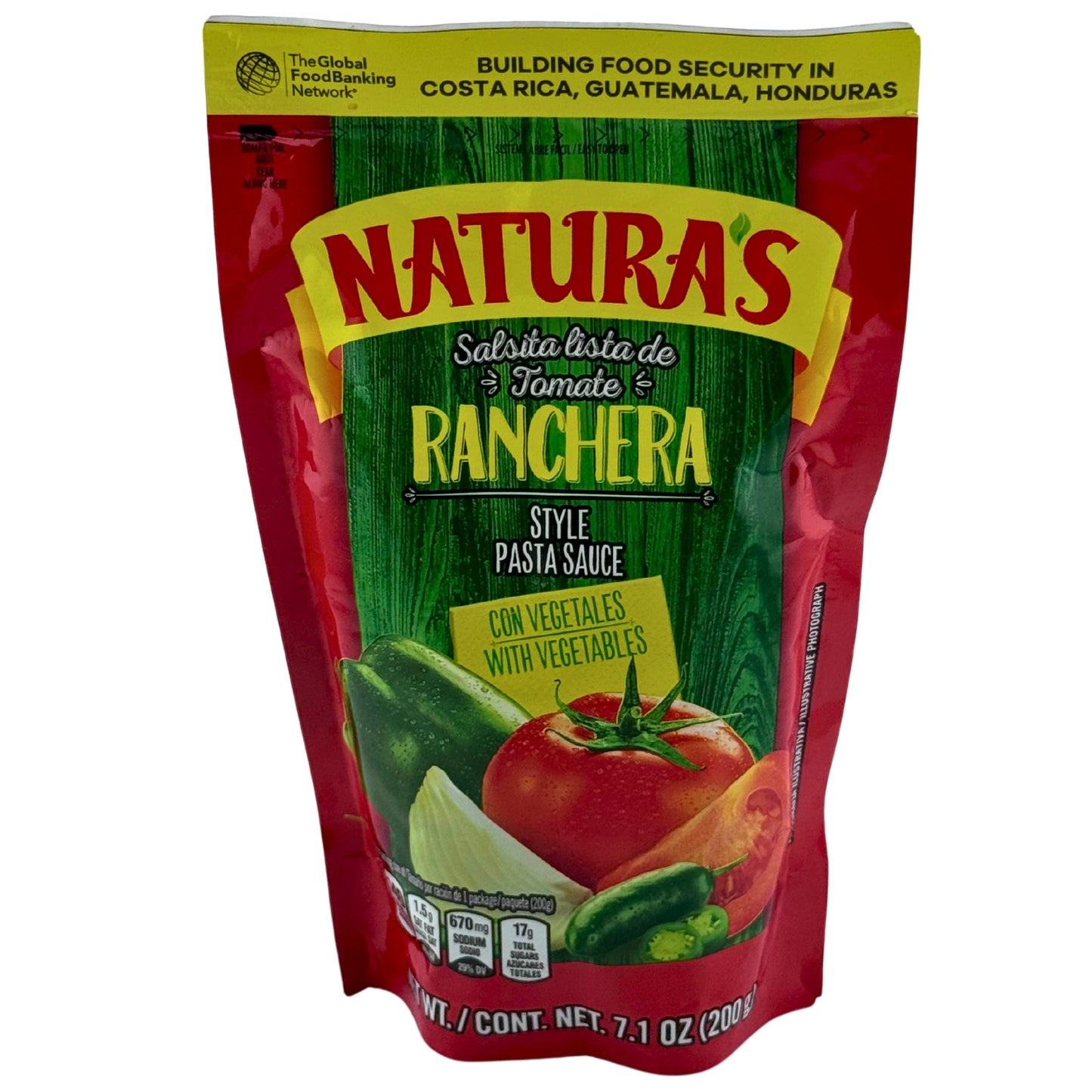 Front image of Naturas Salsa Ranchera 7.1oz
