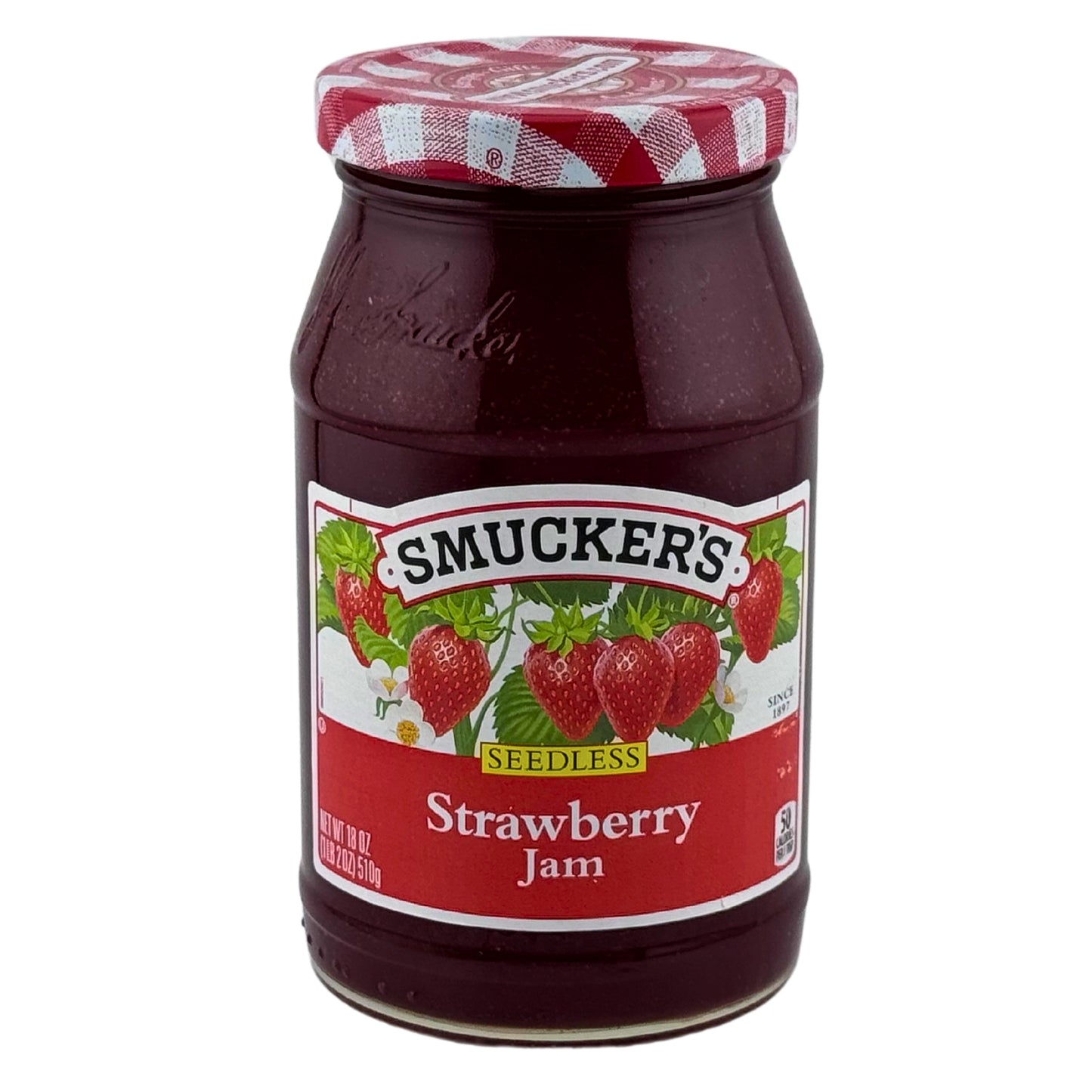 front image of Smucker's Strawberry Jam 18oz