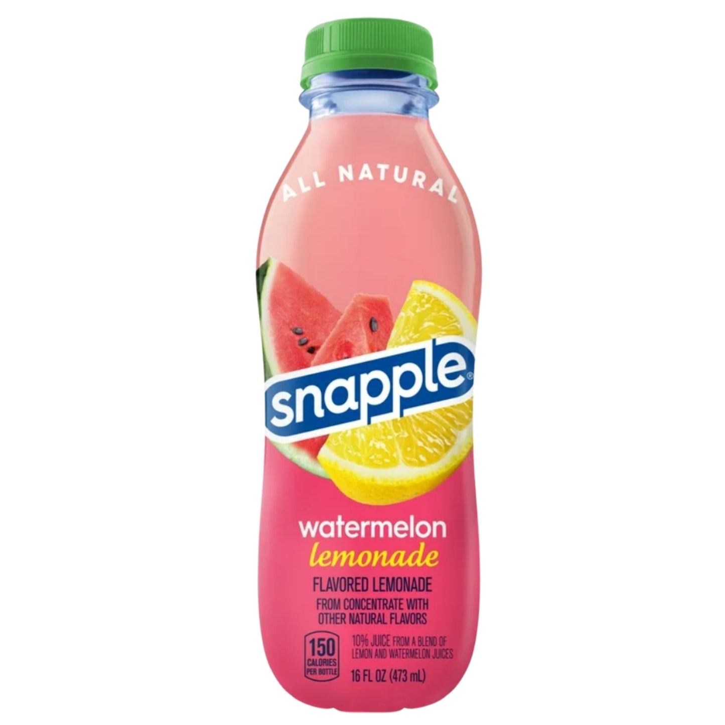 Front image of Snapple Watermelon Lemonade 16oz