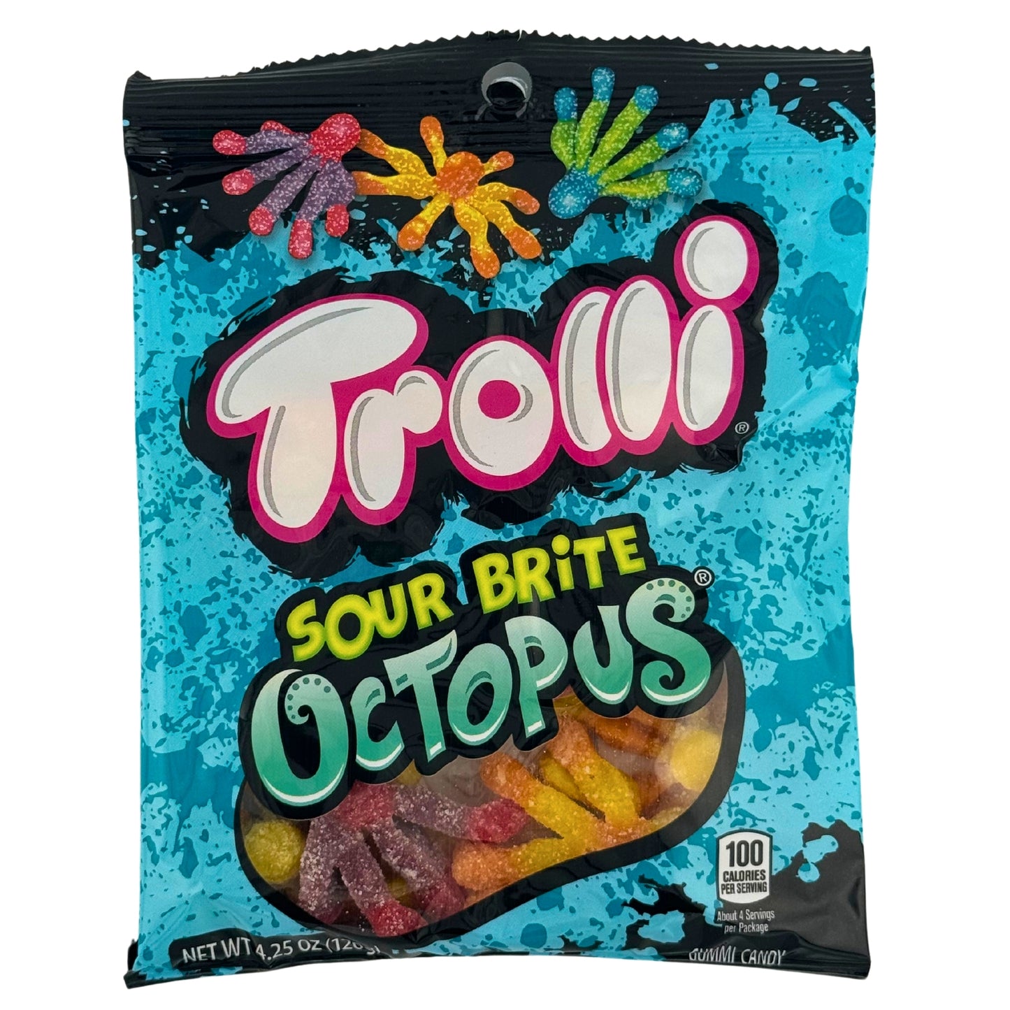 Front image of Trolli Sour Brite Octopus 120g