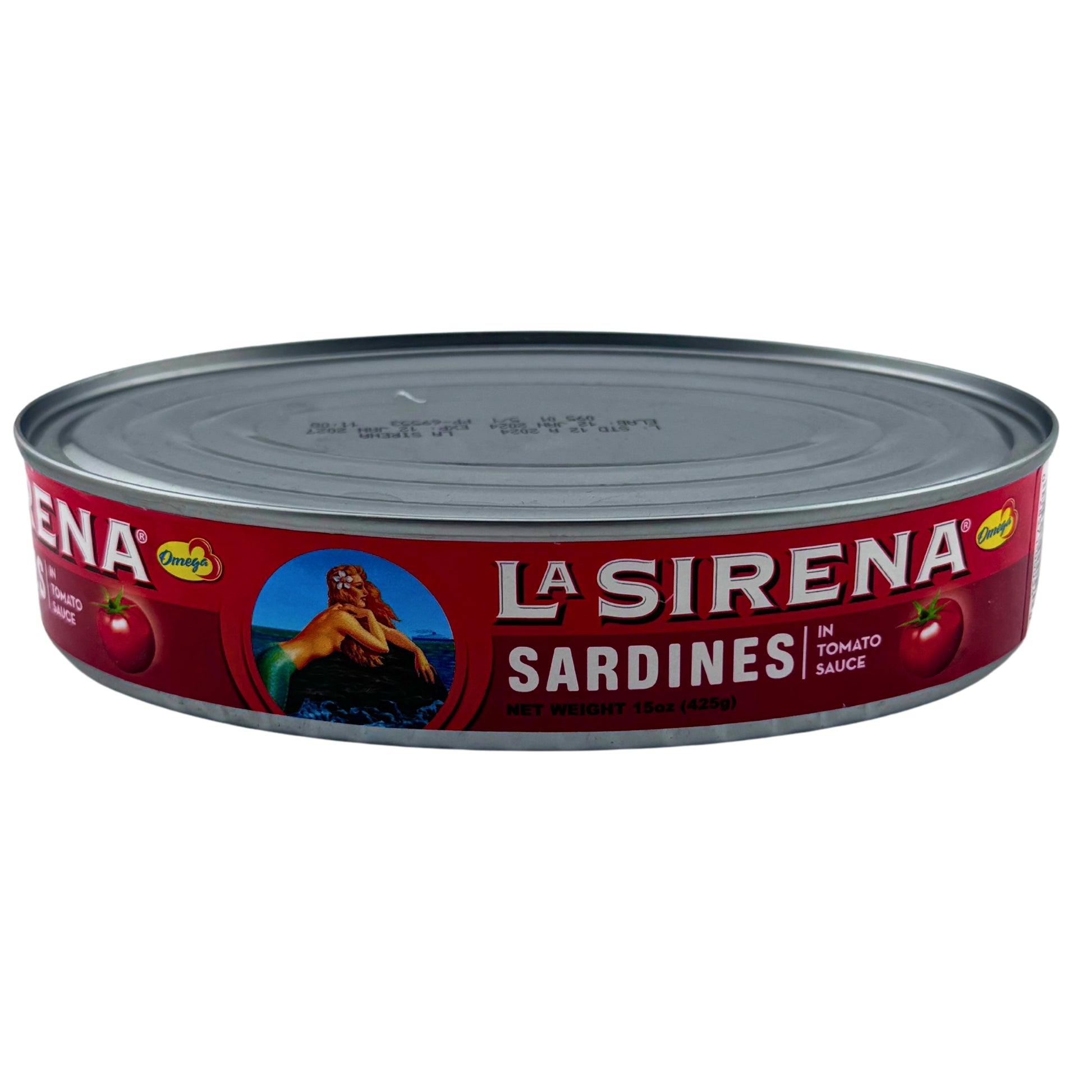 Front image of La Sirena Sardines in Tomato Sauce 15oz