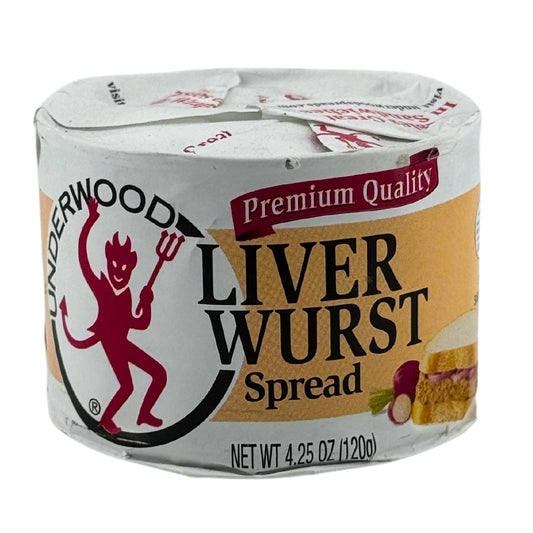 Front image of Underwood Liverwurst Spread