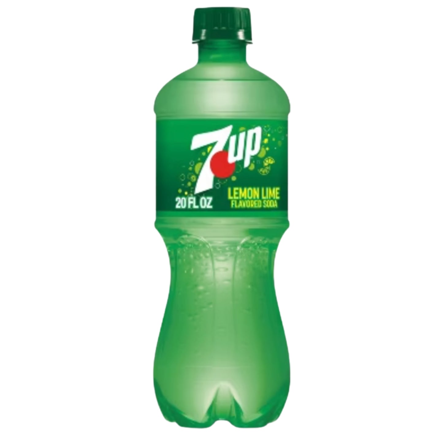 Front image of 7-Up Lemon-Lime Soda 20oz