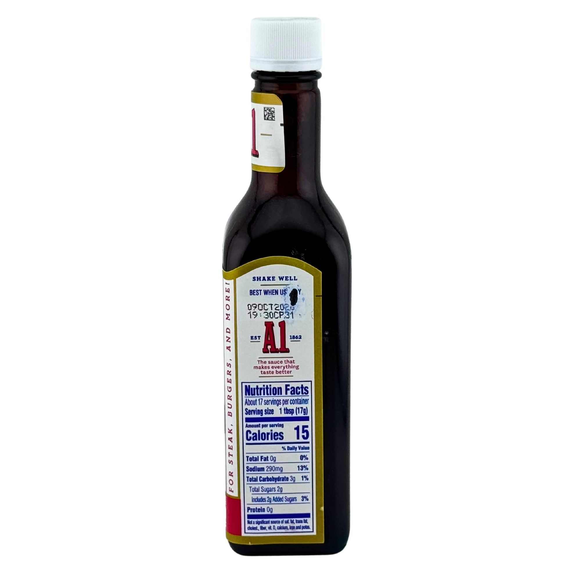 Back of A.1. Original Sauce 10oz