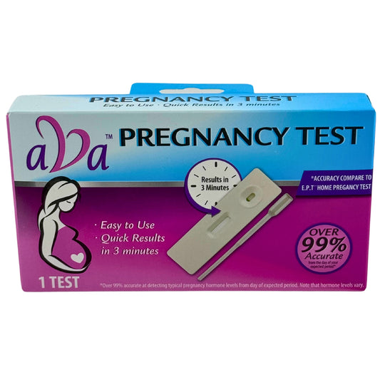 Front image of AVA Pregnancy Test 1 Test