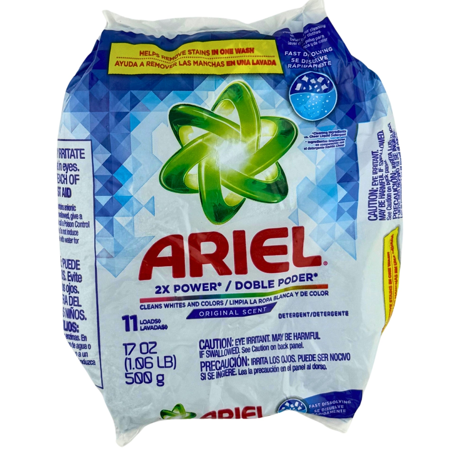 Front image of Ariel 2x Power | Doble Poder 500g