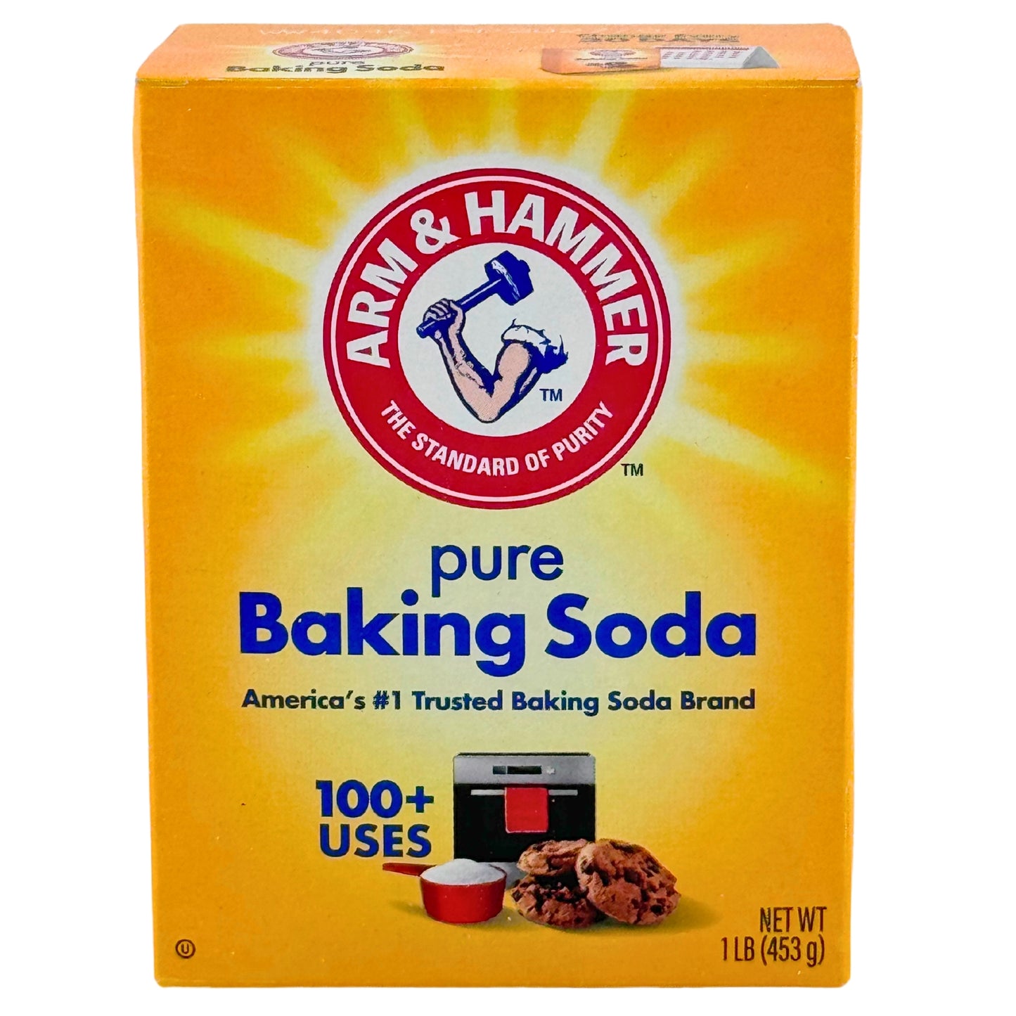 Front image of Arm & Hammer Pure Baking Soda 1lb