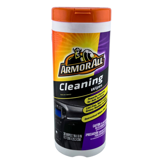 front image of Armor All Interior Car Cleaning Wipes (30 ct)