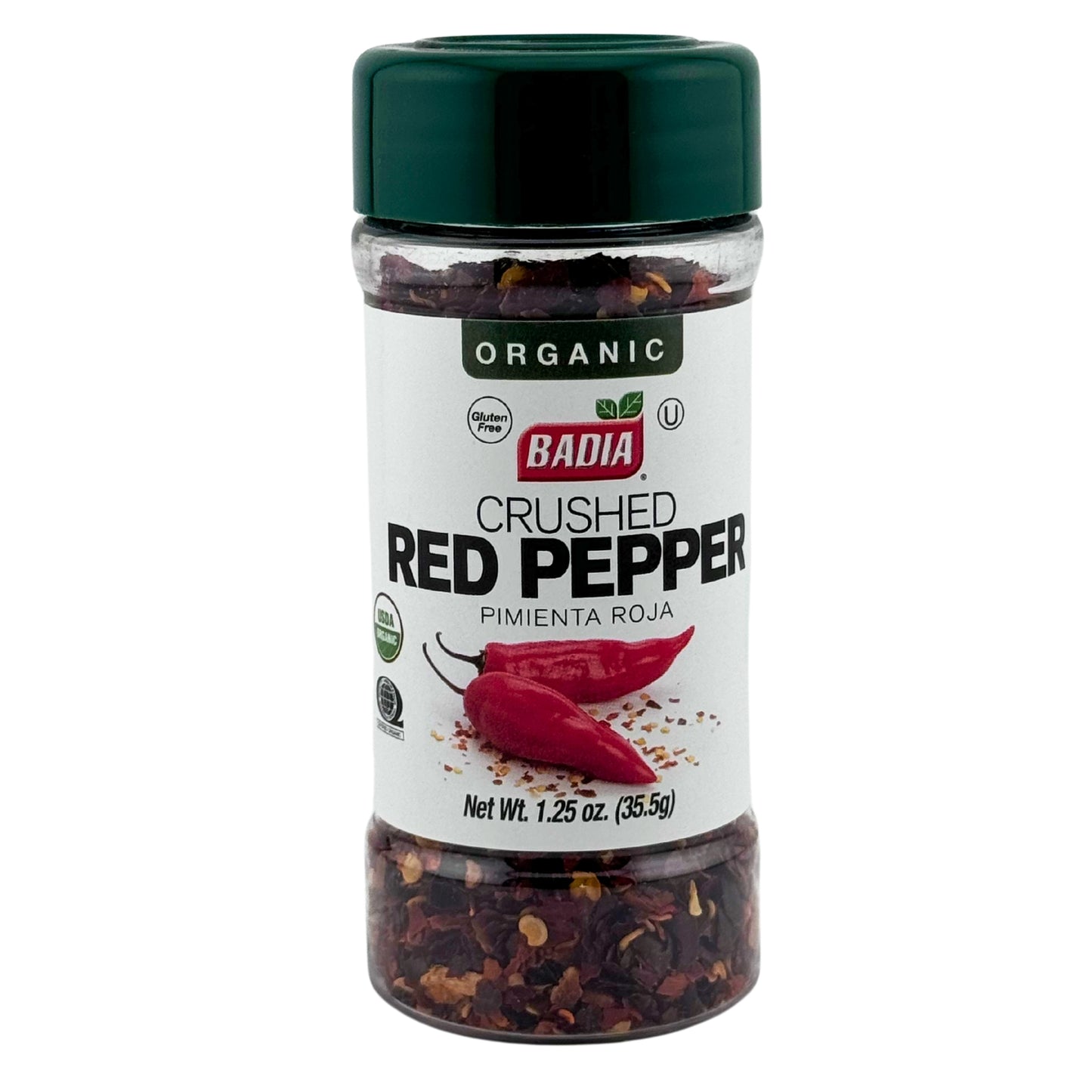 Front image of Badia Crushed Red Peppers 1.25oz