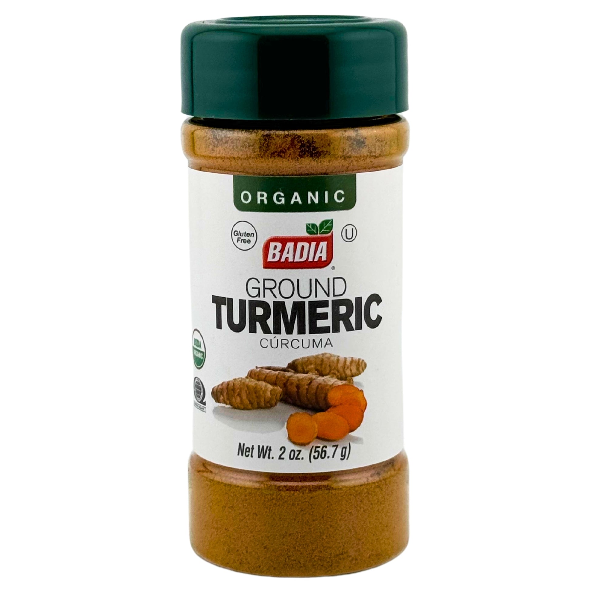 Front image of Badia Ground Turmeric | Curcuma 2oz
