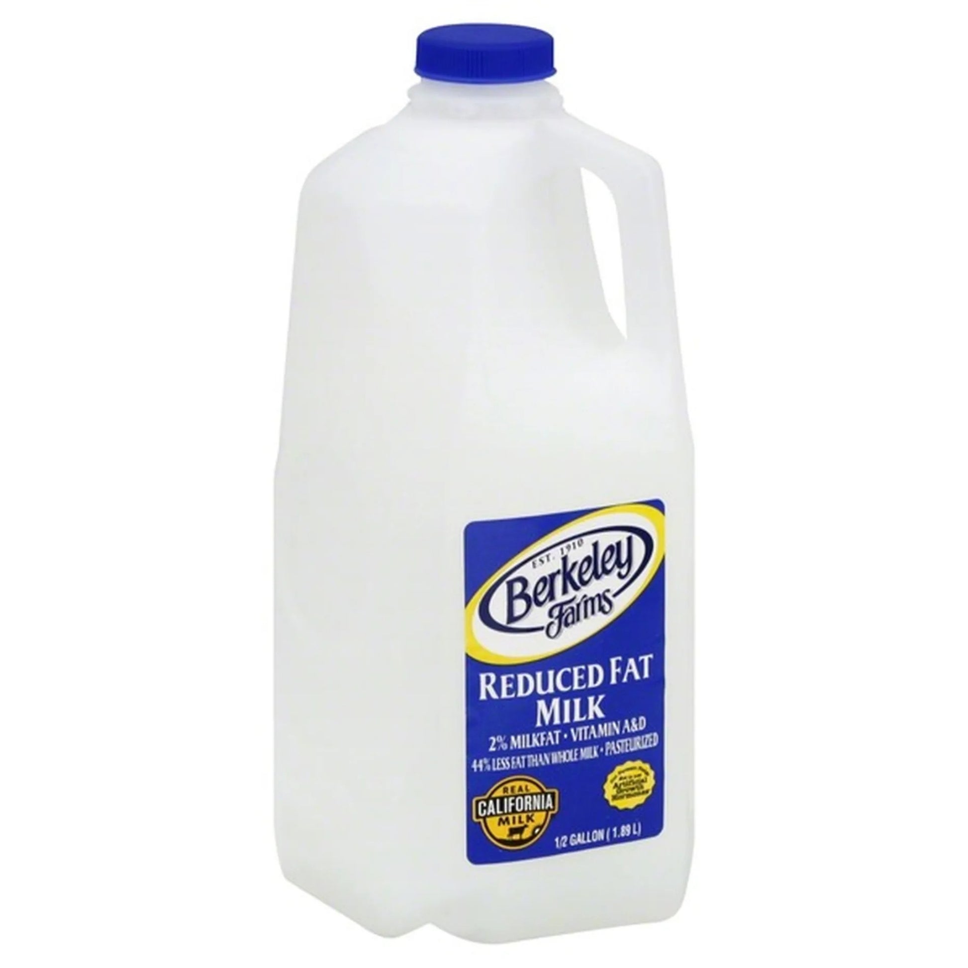Front image of Berkely Farms 1/2 Gallon 2% Milk