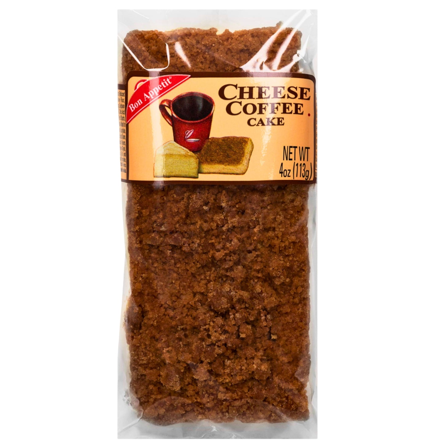 Front image of Bon Appetit Cheese Coffee Cake 4oz