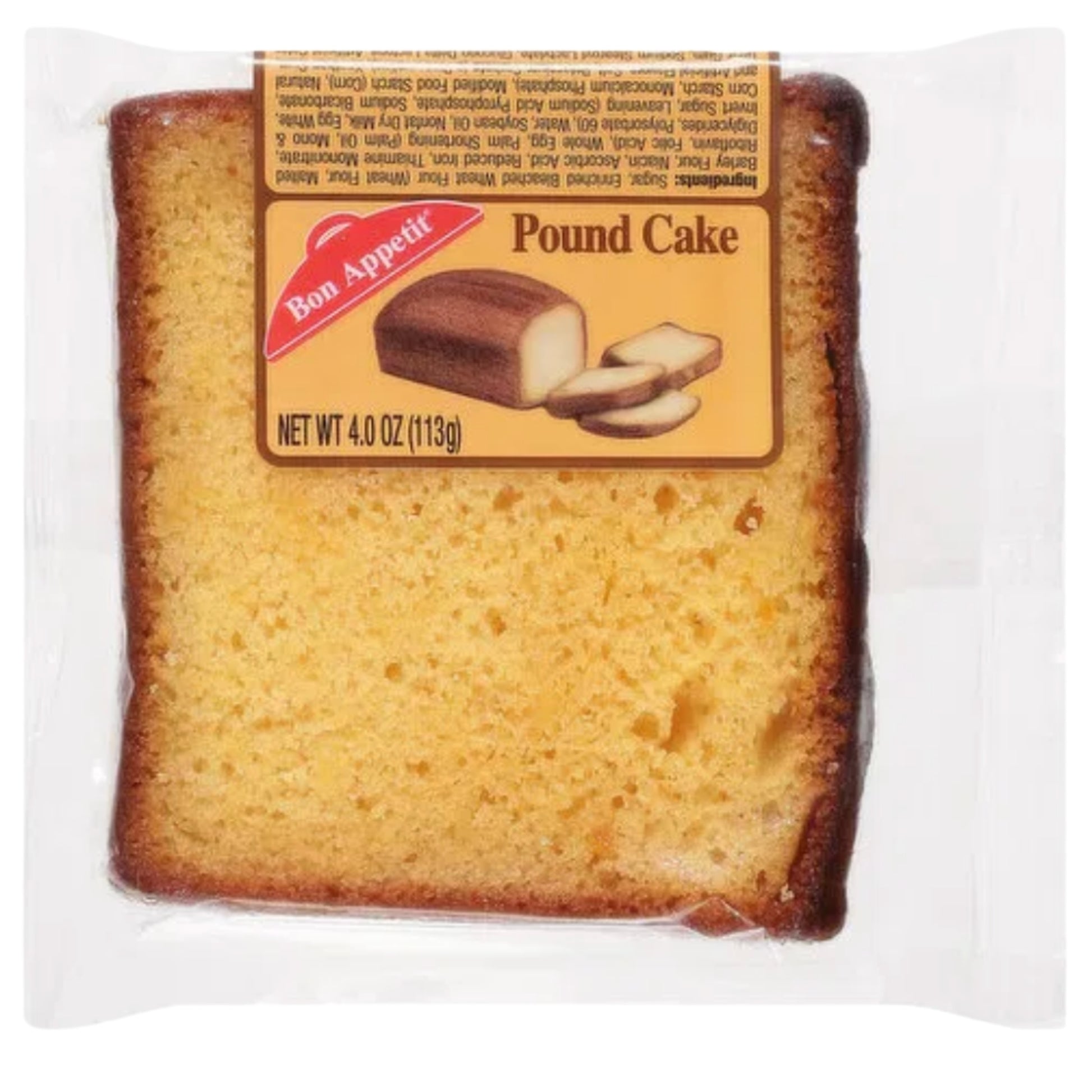 Front image of Bon Appetit Pound Cake 4oz