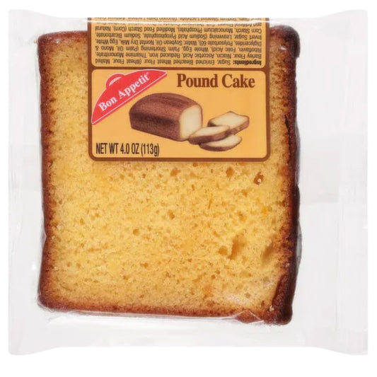 Front image of Bon Appetit Pound Cake 4oz