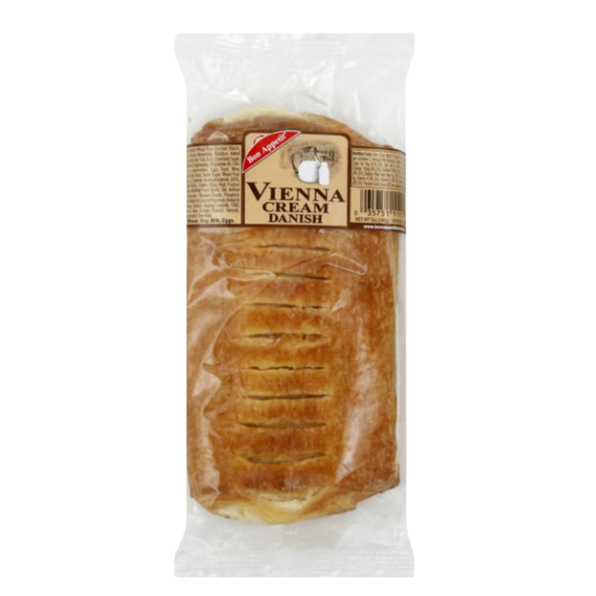 Front image of Bon Appetit Vienna Cream Danish 5oz