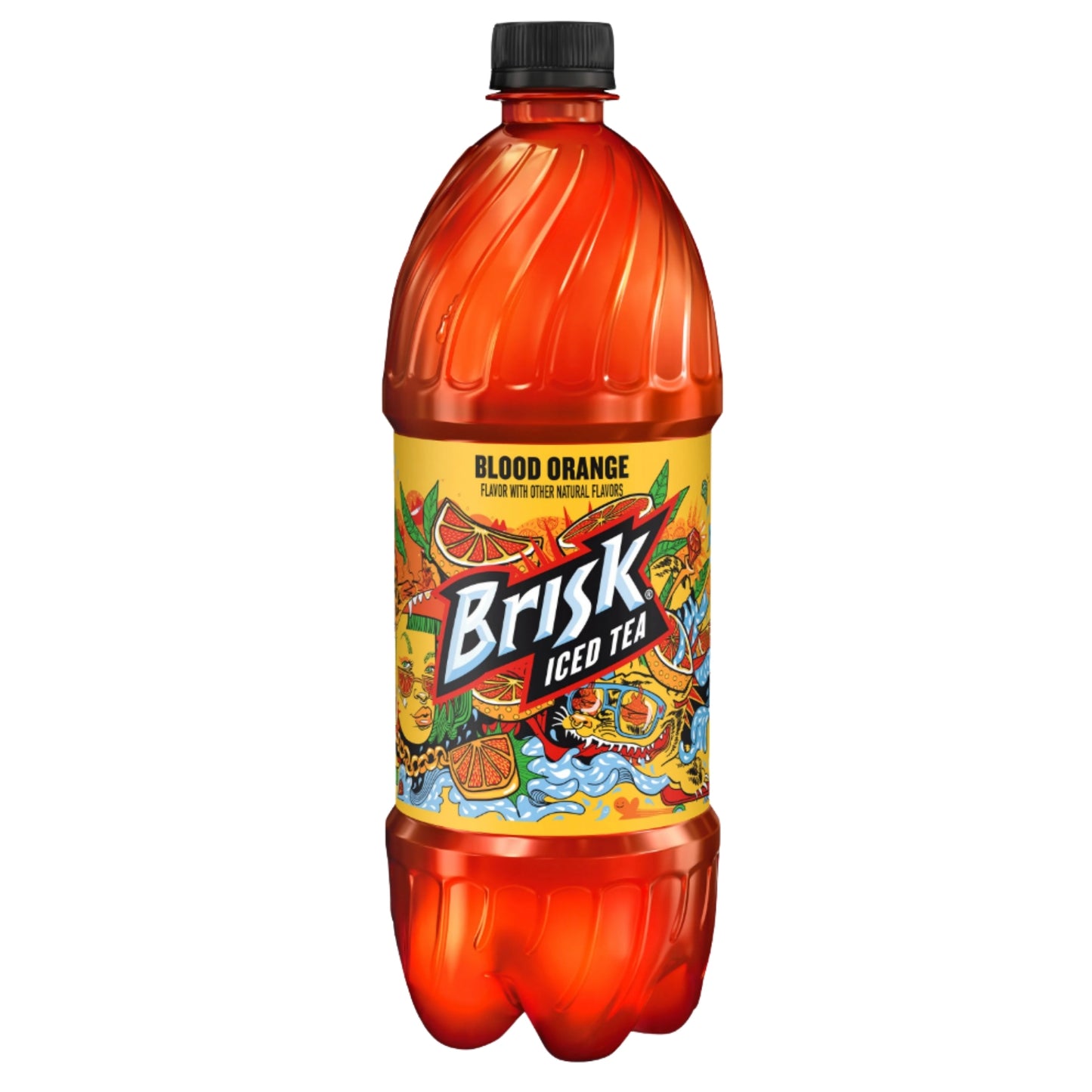 Front image of Brisk Blood Orange Iced Tea 1L