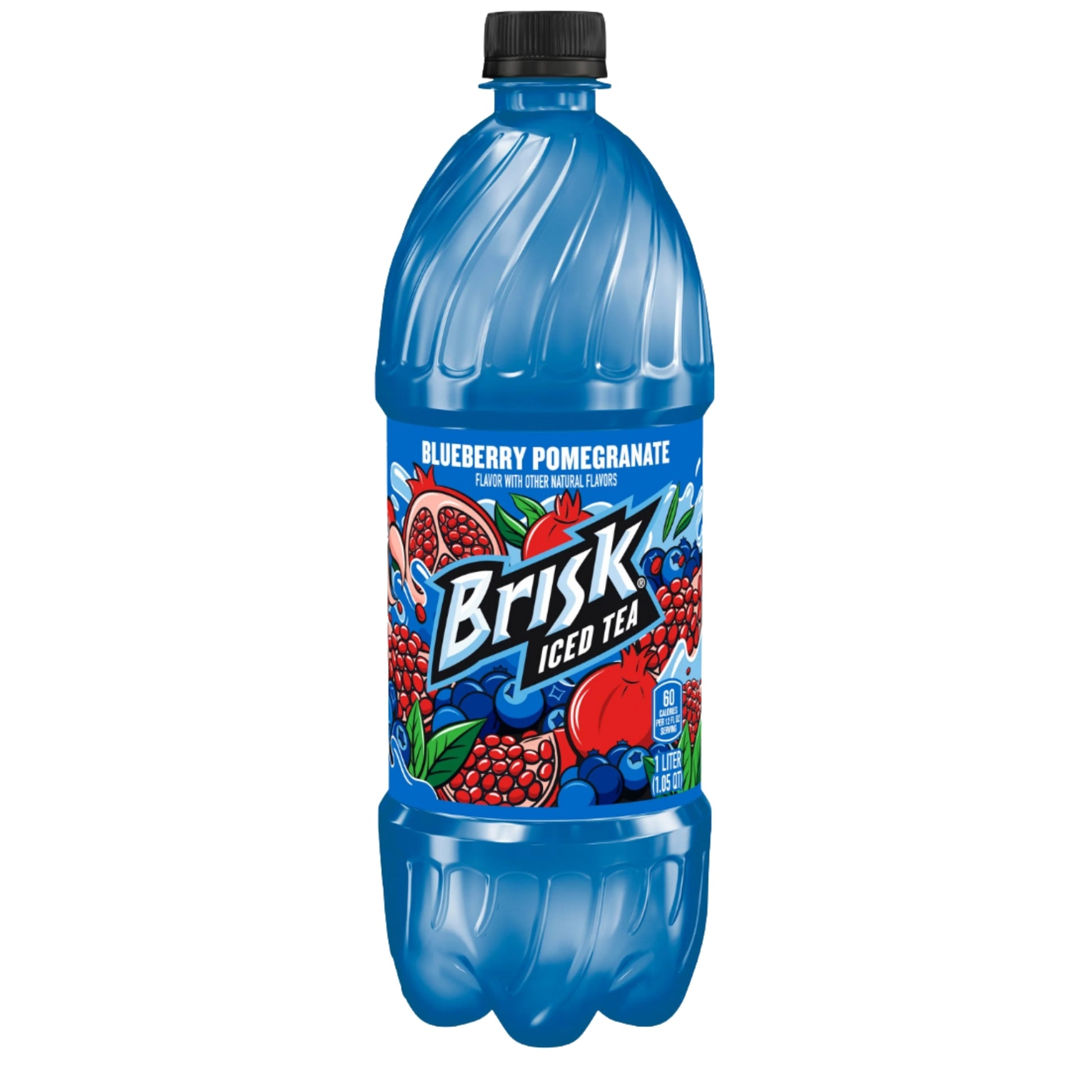 Front image of Brisk Blueberry Pomegranate Iced Tea 1L