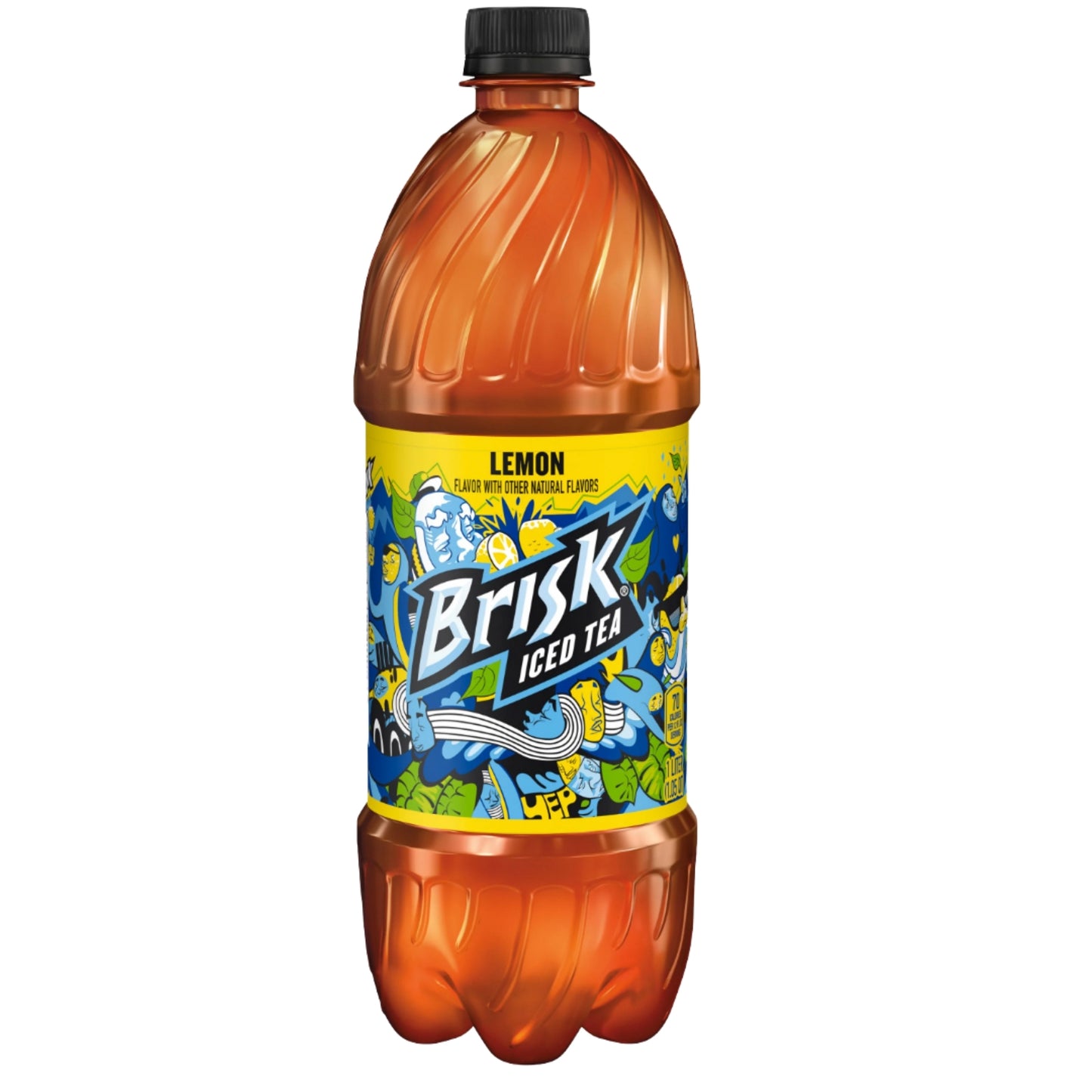 Front image of Brisk Lemon Iced Tea 1L