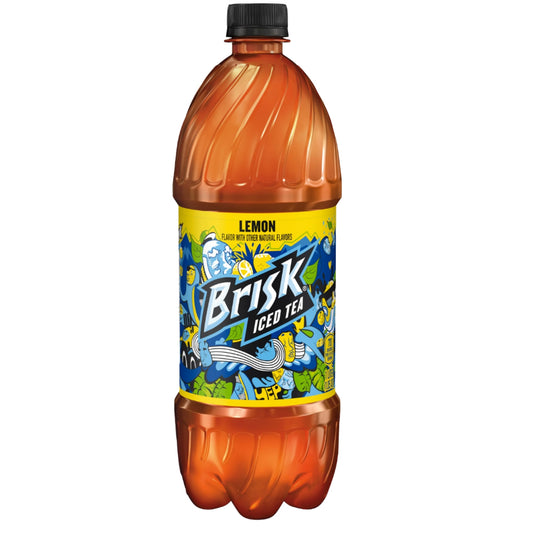 Front image of Brisk Lemon Iced Tea 1L
