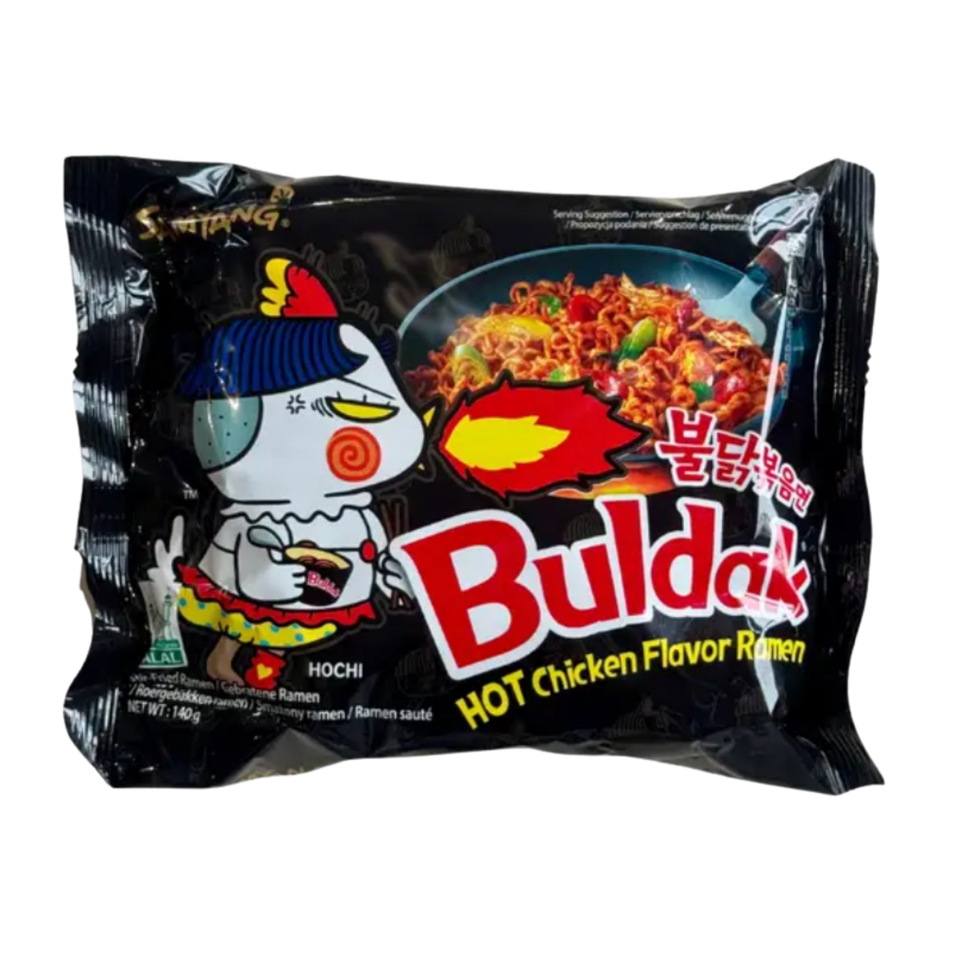 Front image of Buldok Hot Chicken Ramen 140g