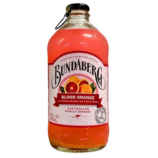Front image of Bundaberg Blood Orange Sparkling Fruit Drink 12.7oz