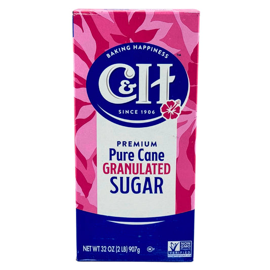 Front Image of C&H Pure Cane Sugar 2lb