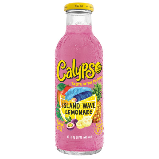 Front image of Calypso Island Wave Lemonade 16oz