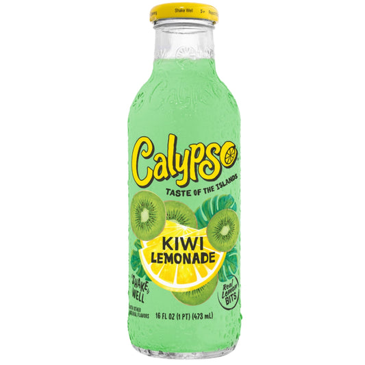 Front image of Calypso Kiwi Lemonade 16oz