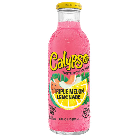 Front image of Calypso Triple Melon Lemonade 16oz
