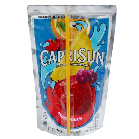 Front image of Caprisun Fruit Punch Juice Pouch
