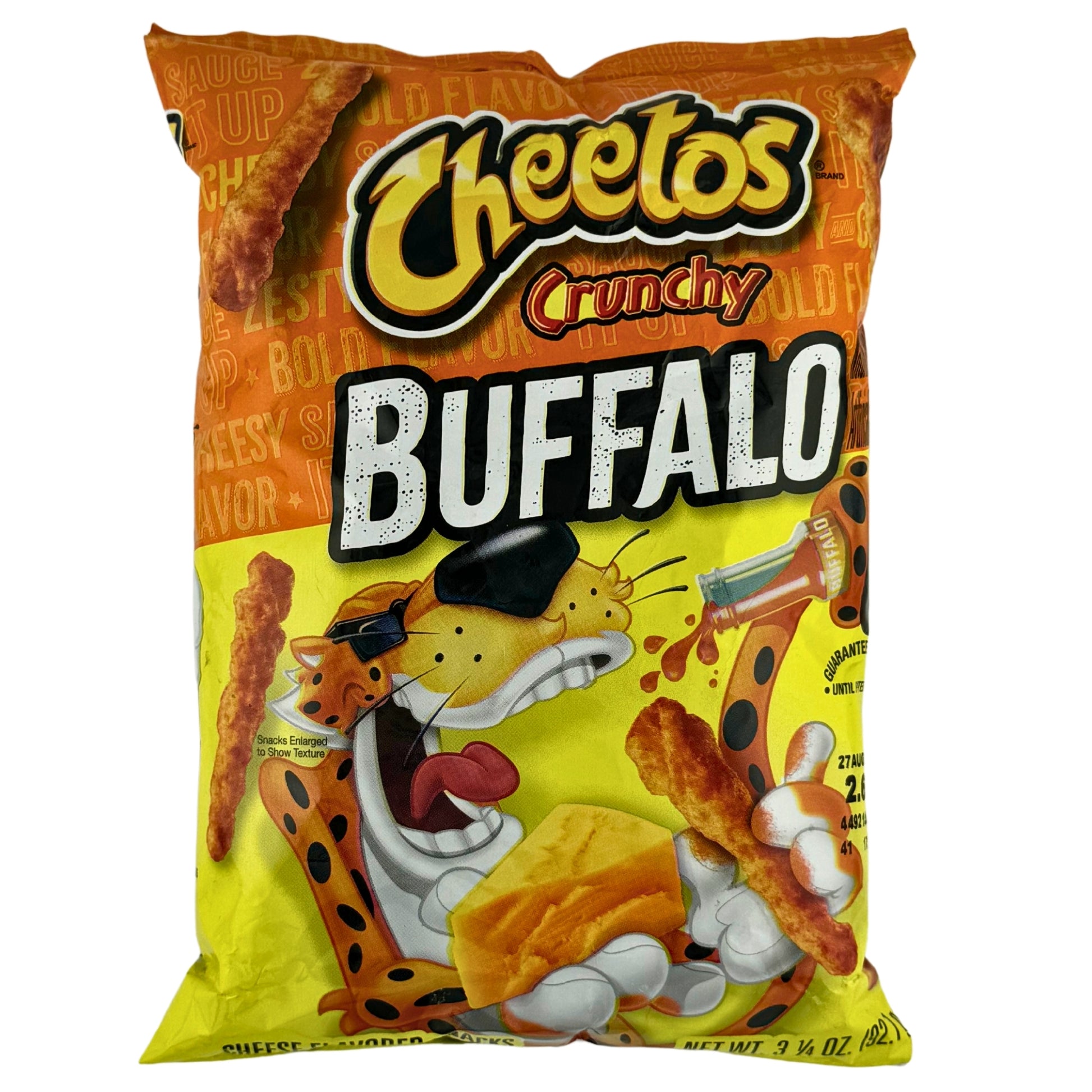 Front image of Cheetos Crunchy Buffalo 92.1g