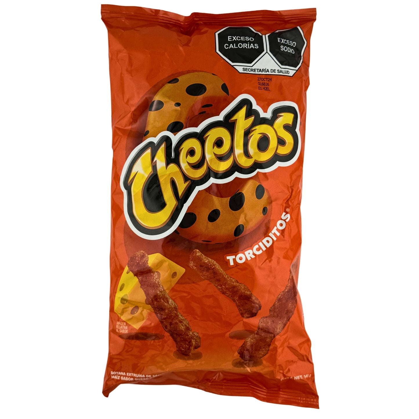 Front image of Cheetos Torciditos 145g