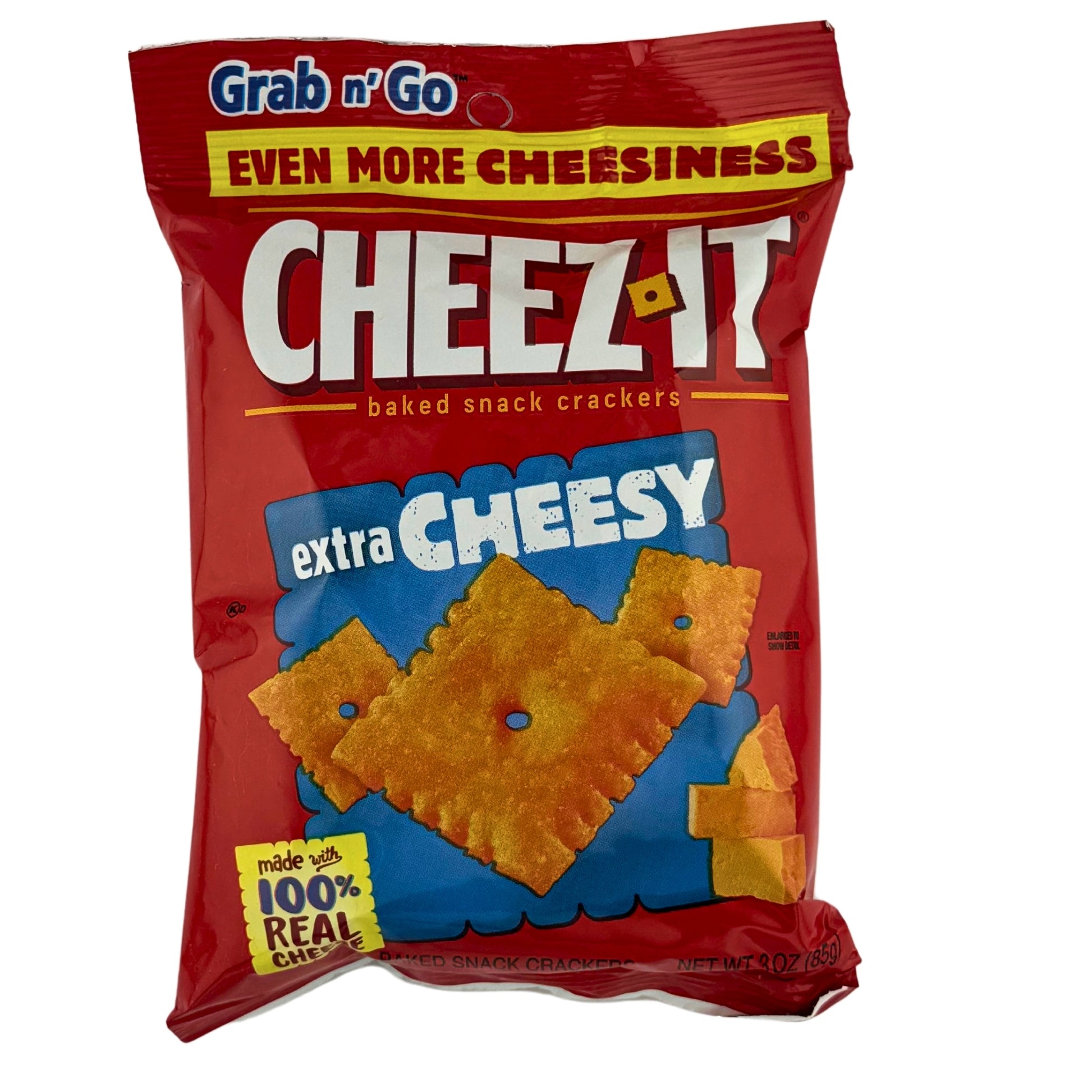 Front image of Cheez It Extra Cheesy Grab n' Go 85g