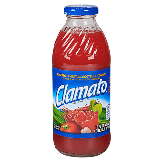Front image of Clamato Original Tomato Cocktail 16oz
