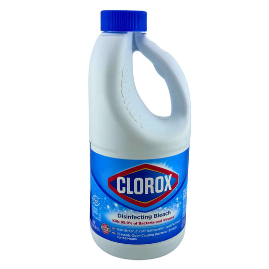 Front image of Clorox Disinfecting Bleach Bottle 43oz