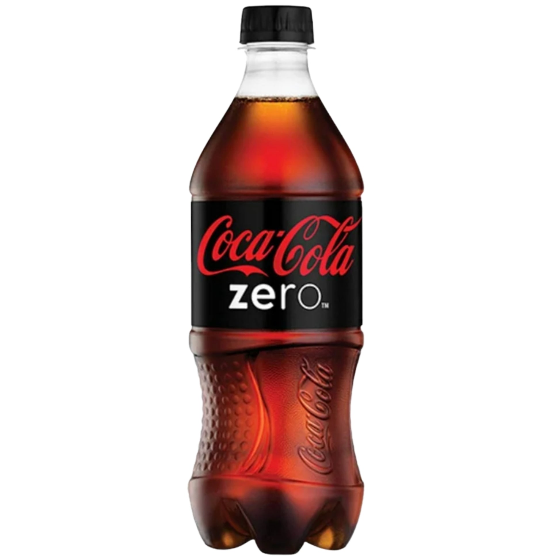 Front image of Coca Cola Zero Soda 20oz